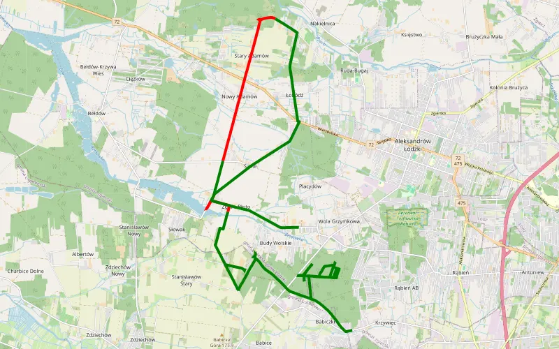 Krzywiec - Wola Grzymkowa