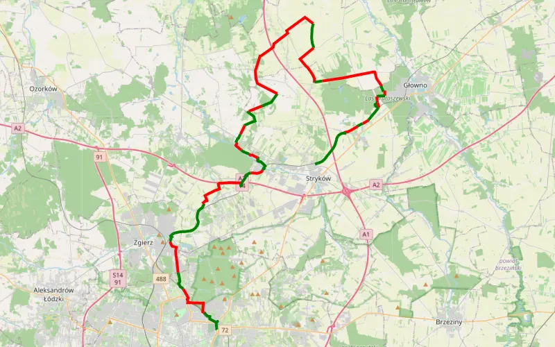 Trasa offroad Swędow Wyskoki