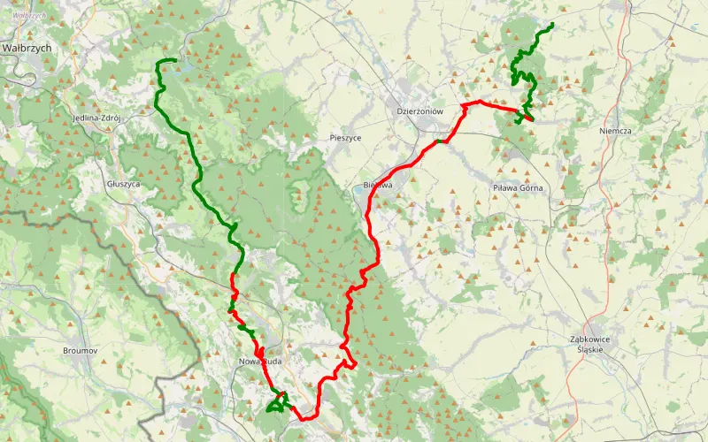 Sieniawka - Myślecin trasa offroad