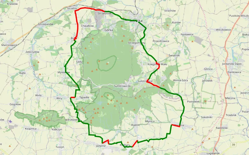 Dookoła Ślęży / Ślęża mountain circuit Sobótka Poland