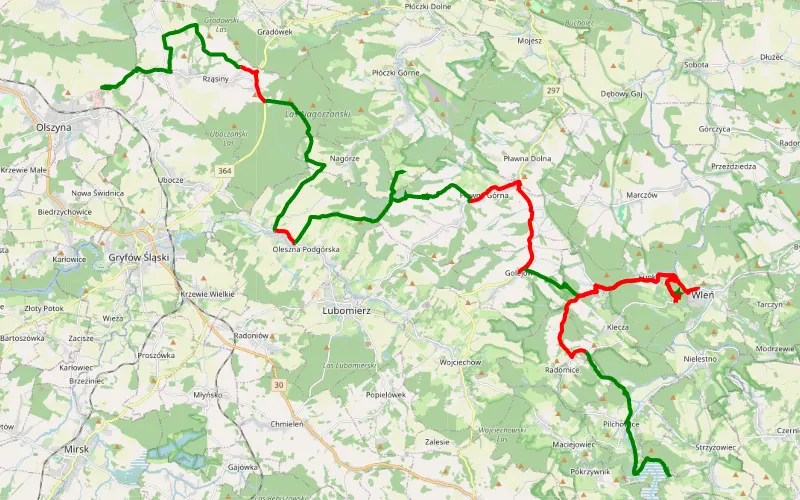 Olszyna - Strzyżowiec