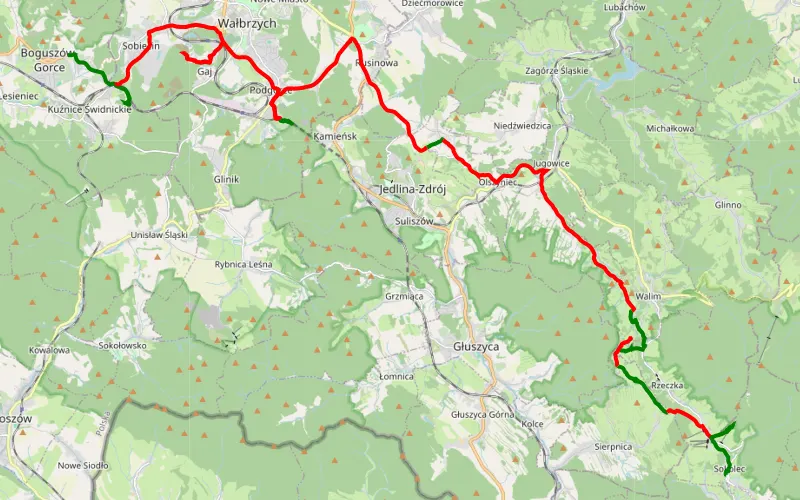 Boguszów-Gorce - Sokolec