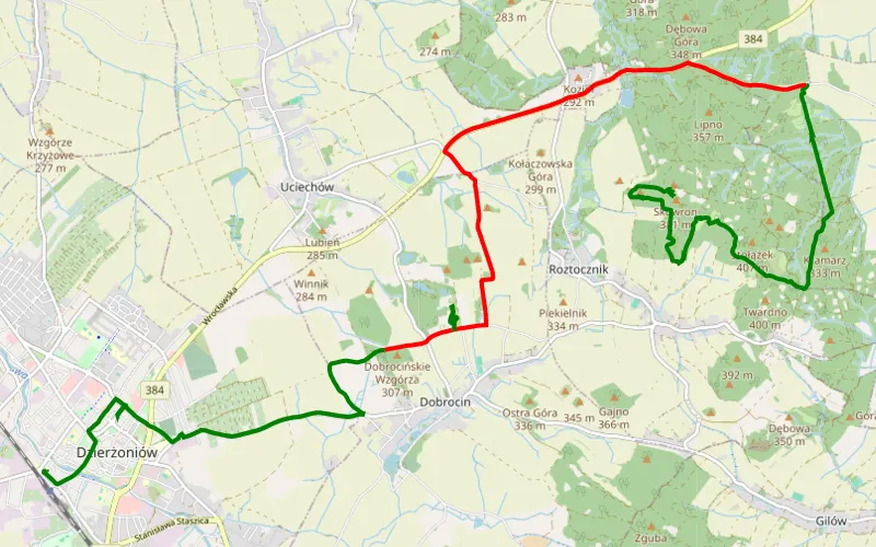 Roztocznik - Dzierżoniów