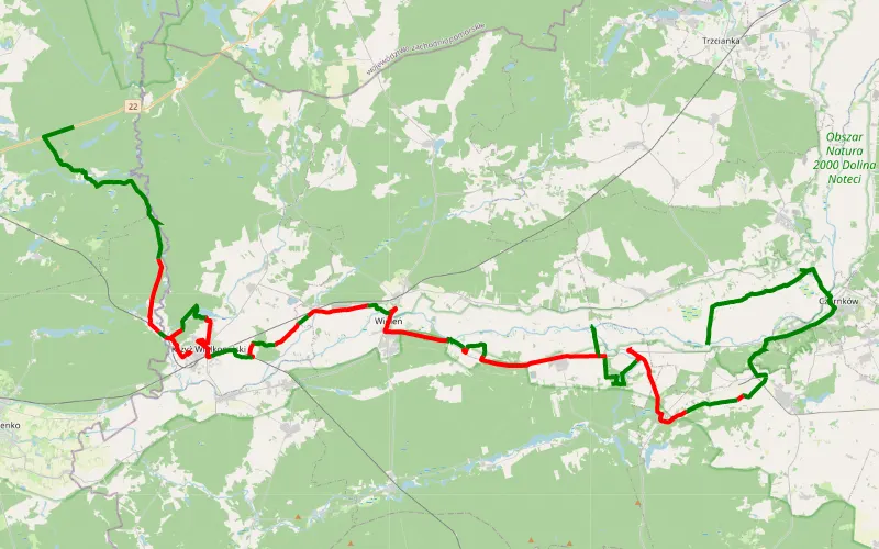Czarnków - Nowe Dwory