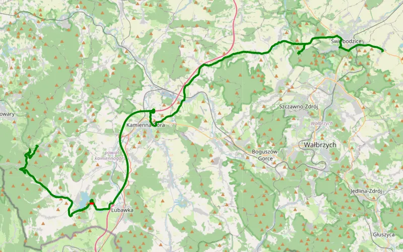 Mokrzeszów - Ogorzelec