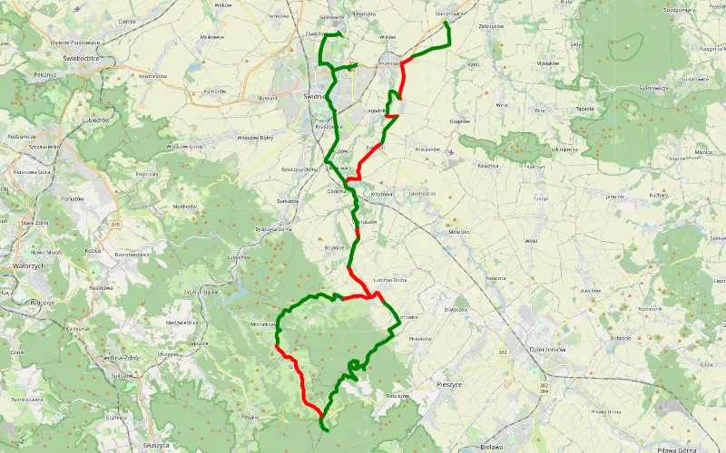 Marcinowice-Boreczna-Świdnica