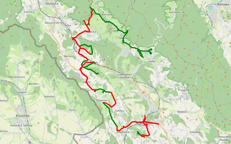 Goliszyn - Nowa Ruda (wieża widokowa)