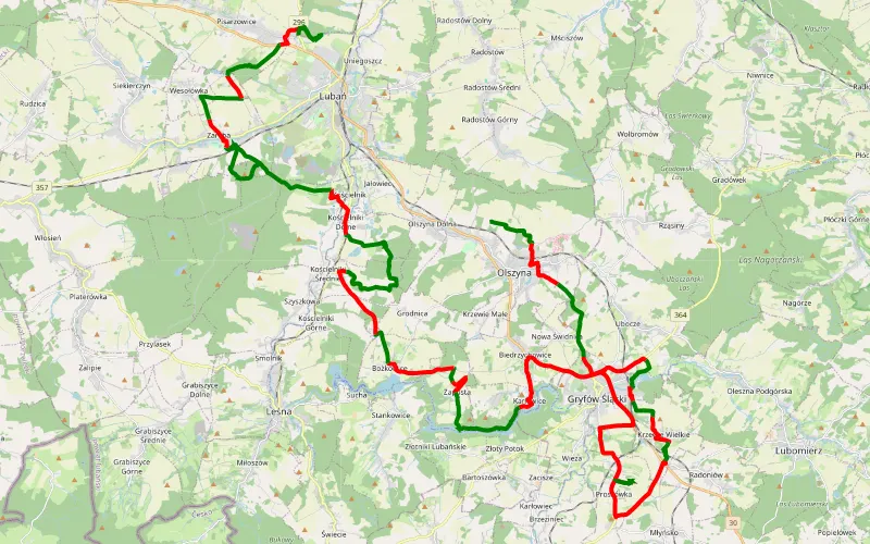 Olszyna - Lubań 4x4 Lubań