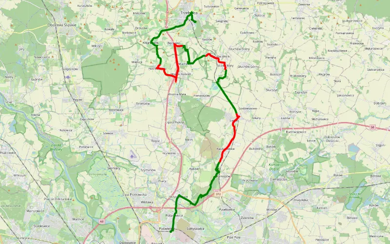 Polanowice-Poświętne-Ligota - Trzebnica