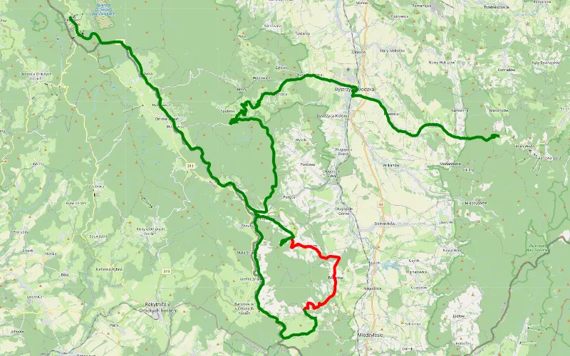 Biała Woda - Zieleniec