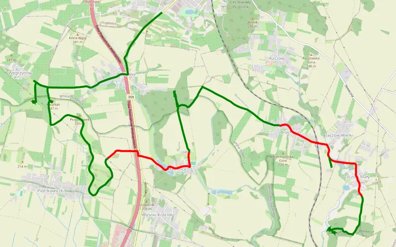 Pierwoszów - Trzebnica