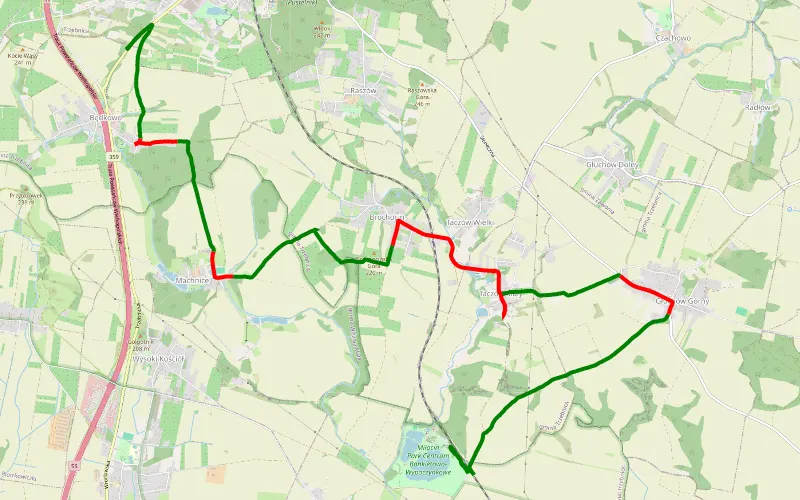 Trzebnica - Siedlec