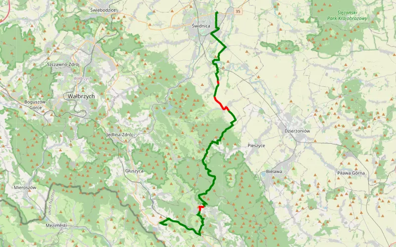 Świdnica-Świerki Włodzicka Góra