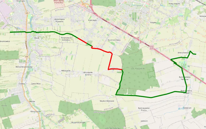 Abramowice (dzielnica) - Wierzchowiska