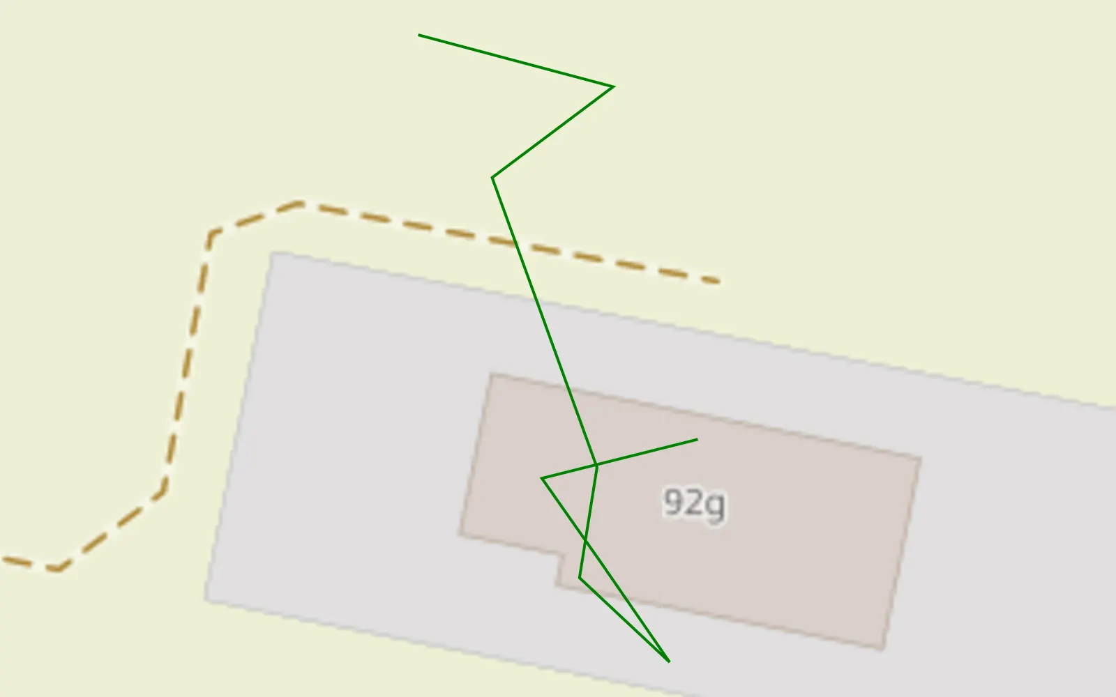 Mapa trasy Szymanowo 91 - 0.1 km trasy offroad, Powiat Rawicki