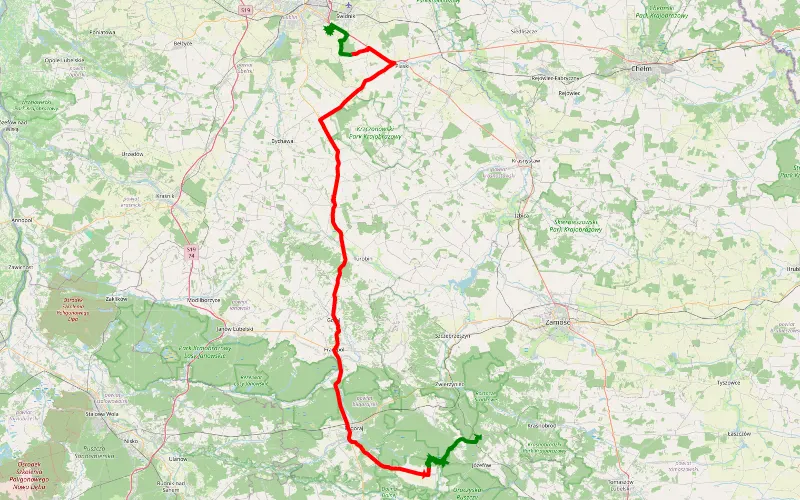 Potok Senderski - Kalinówka