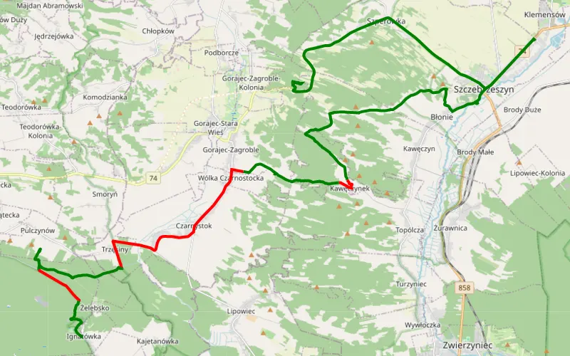 Trasa szczebrzeszyn
