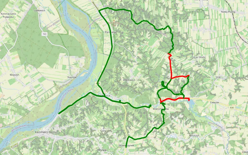 Trasa offroad 20.65 km