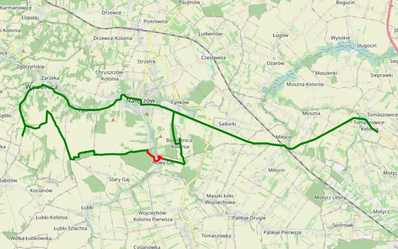 Trasa offroad 11.66 km