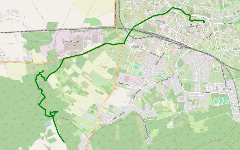 Olbrachtow - Żary