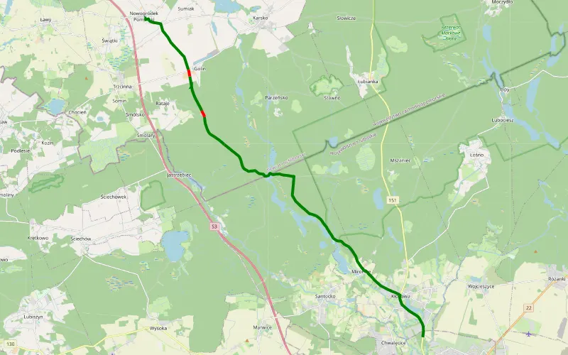 Gorzów Wlkp. - Nowogródek Pomorski