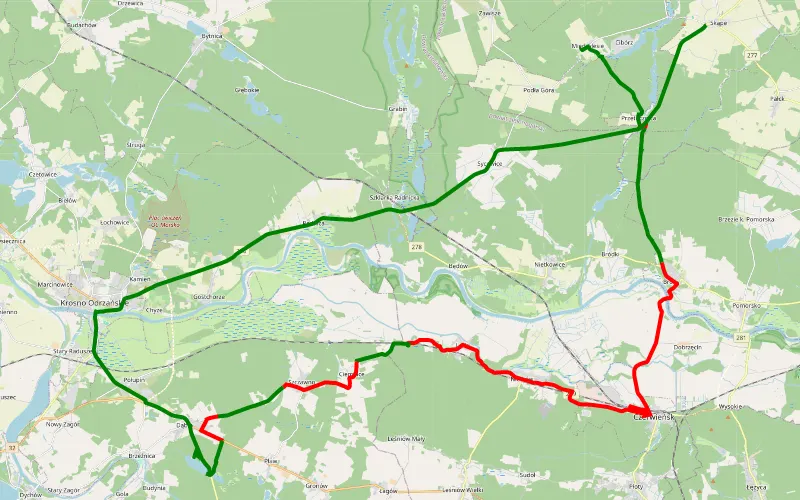 Międzylesie - Skąpe