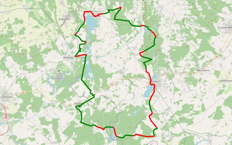 Trasa offroad 99.19 km
