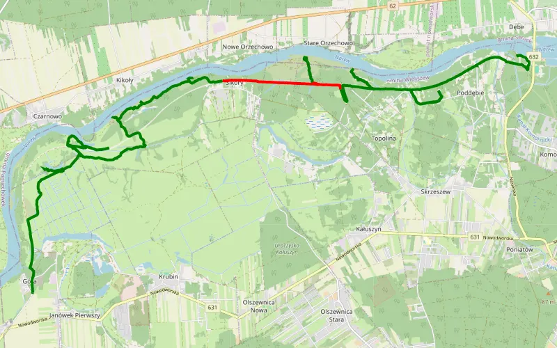 Trasa offroad 20.74 km