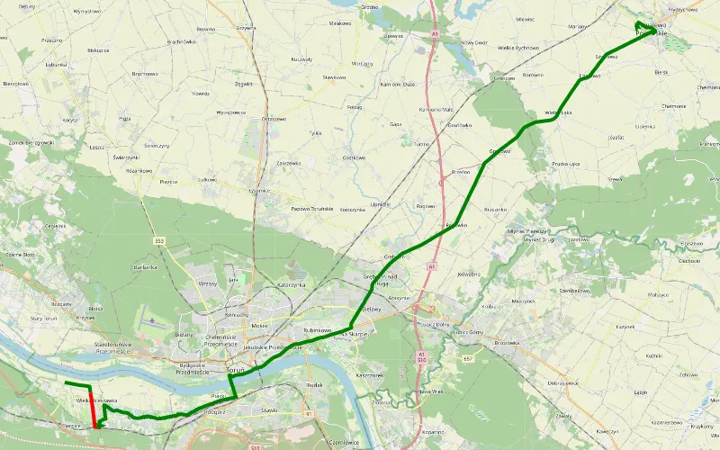 Wielka Nieszawka - Kowalewo Pomorskie