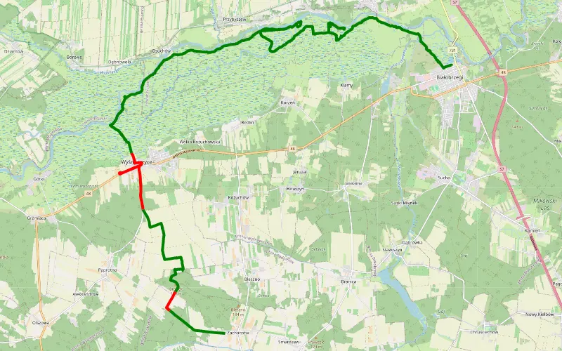 Zacharzów - Białobrzegi