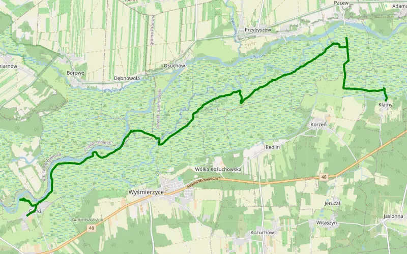Klamy - Górki