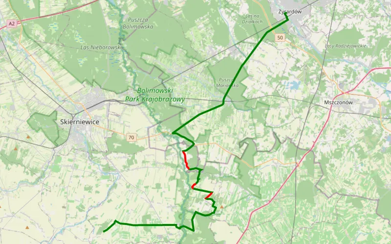 Żyrardów - Zglinna Duża