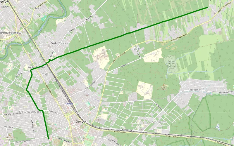 Wólka Mlądzka - Otwock