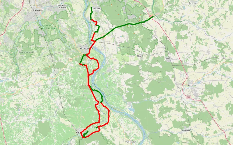 Kołbiel - Warka - Karczew