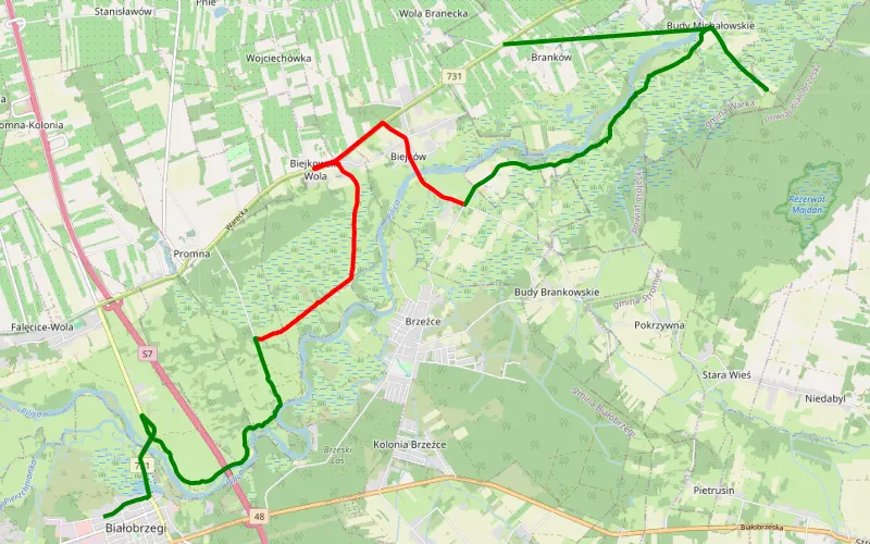 Branków - Białobrzegi