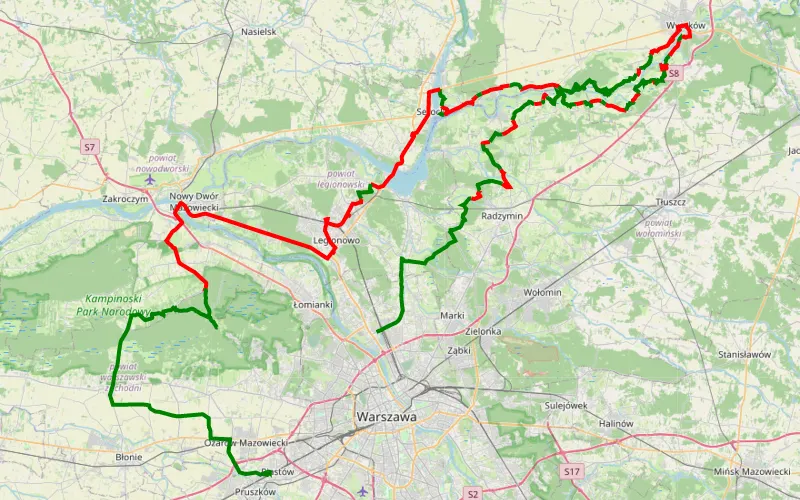 Pruszkow -Wyszków -Pruszkow