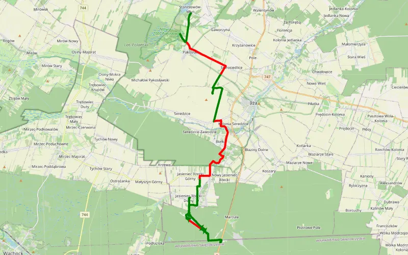 Płudnica - Jasieniec-Maziarze