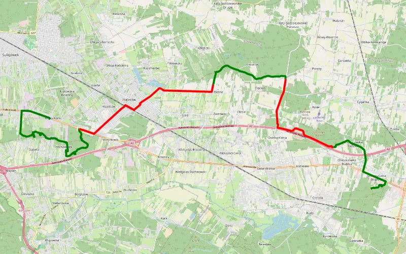 Konik Nowy - Choszczówka Stojecka