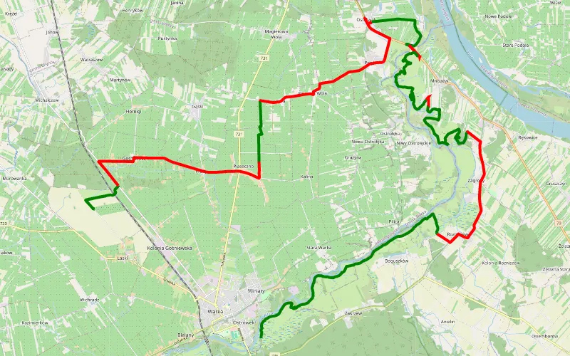 Gośniewice - Warka
