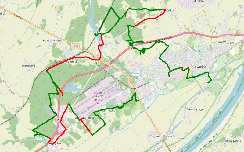Żurawia Kępa - Przechówko