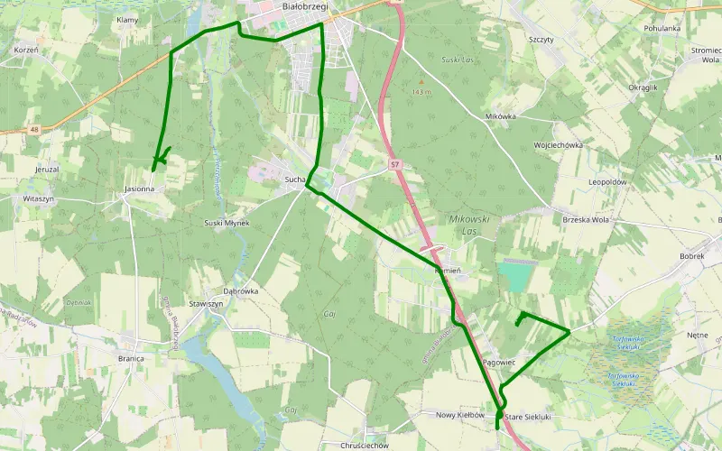 Trasa offroad 0.78 km
