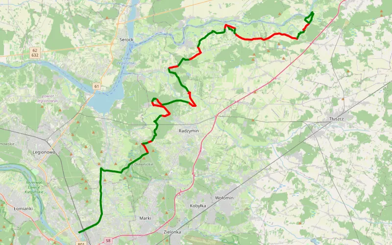 Trasa offroad 55.32 km