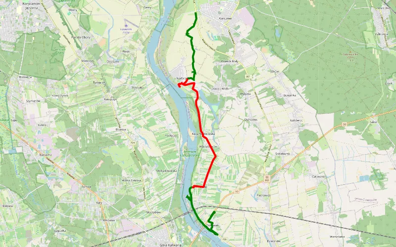 Przewóz - Ostrówek