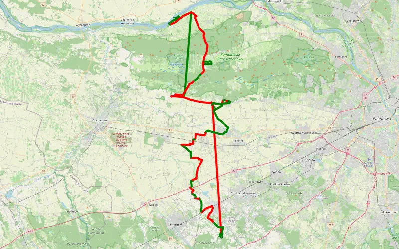 Zapomniałem wyłączyć trasę xd