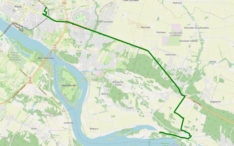Płock - Wykowo