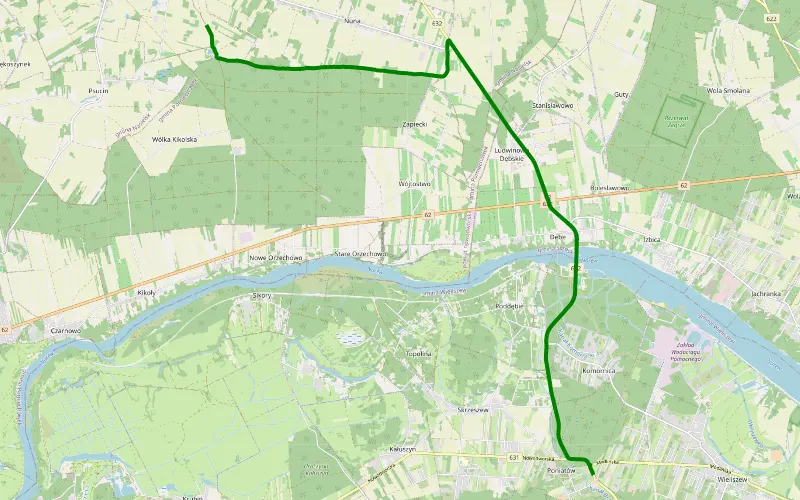 Poniatów - Krogule Budy