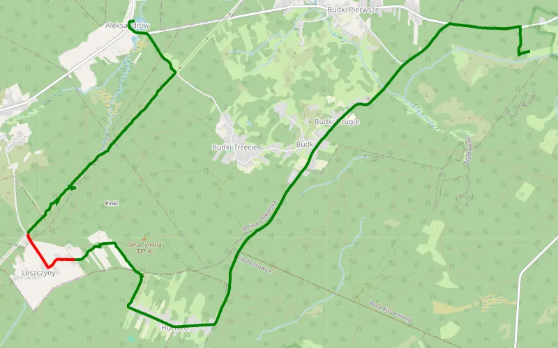 Aleksandrów - Budki