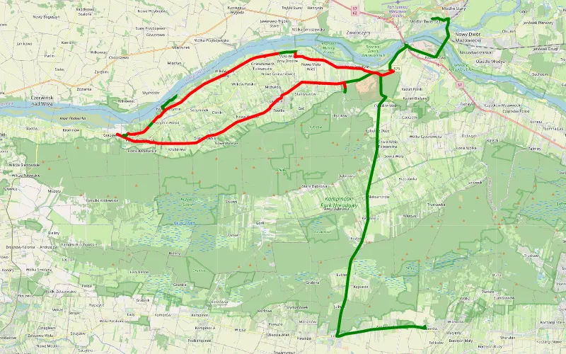 Zaborów - Twierdza Modlin