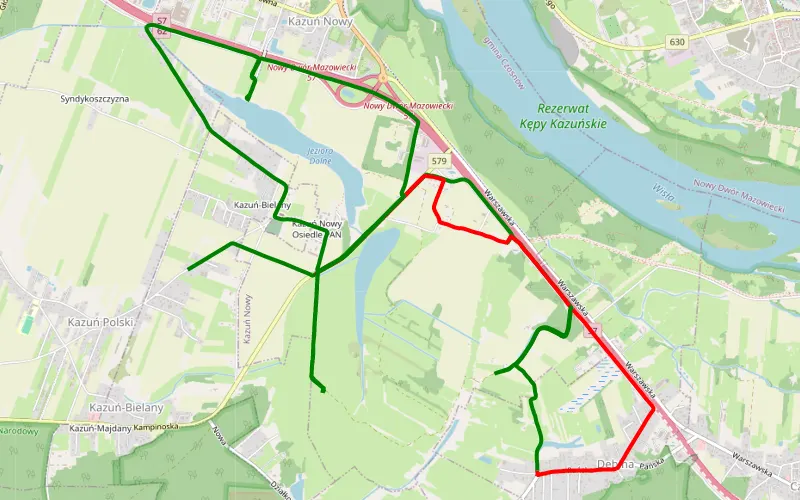 Kazuń Polski - Kazuń Bielany
