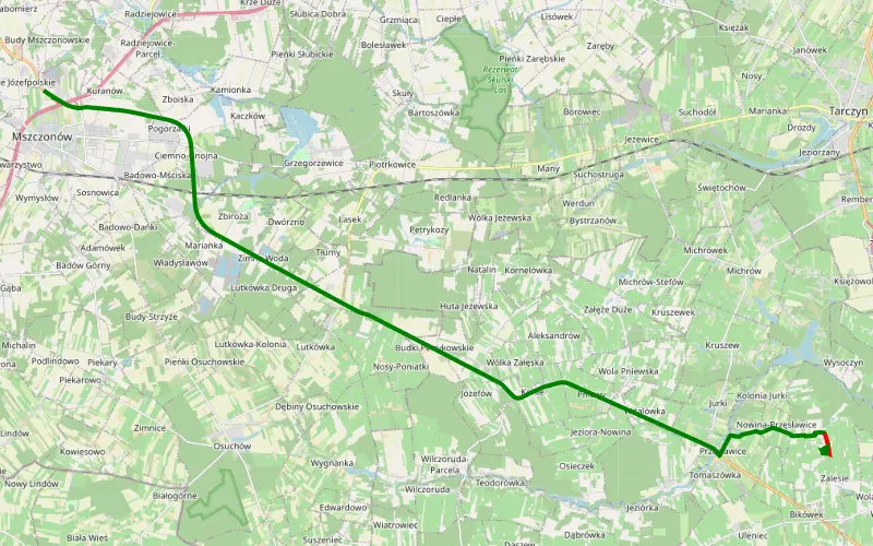 Grabce Józefpolskie - Zalesie